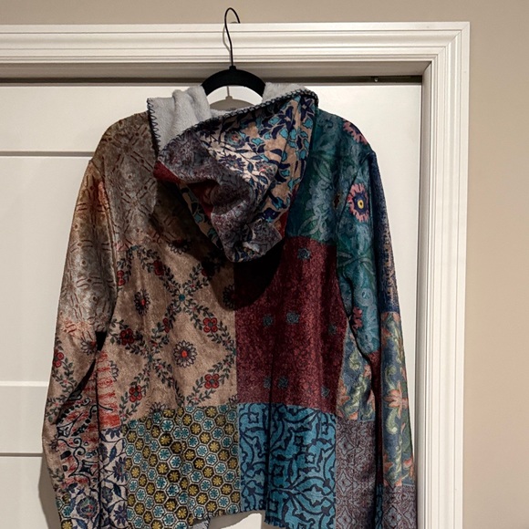 Johnny Was Multicolor Patterned Scarf - Picture 5 of 5